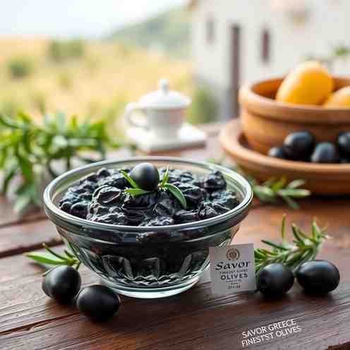 Easy Black Olive Tapenade - Savor Greece's Finest Olives